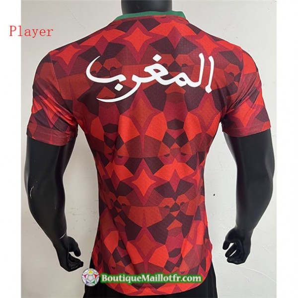 Maillot Maroc Player 2023 2024 Rouge