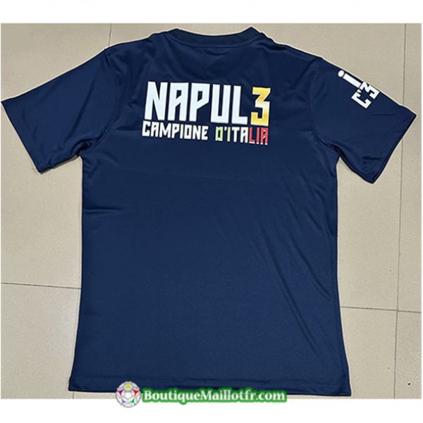 Maillot Naples 2023 2024 T Shirts Bleu
