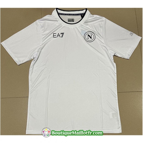 Maillot Naples 2023 2024 Casual Blanc