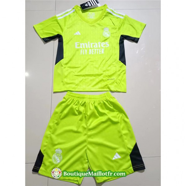 Maillot Real Madrid Enfant 2023 2024 Gardien De Bu...