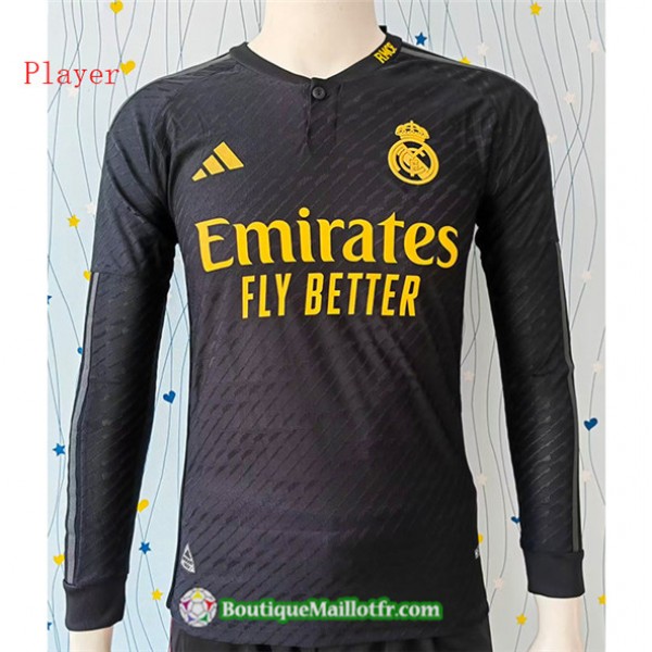 Maillot Real Madrid Player 2023 2024 Third Manche ...