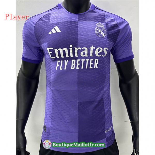 Maillot Real Madrid Player 2023 2024 Violet