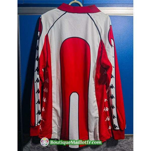 Maillot Red Star Retro 1999 01 Domicile Manche Longue