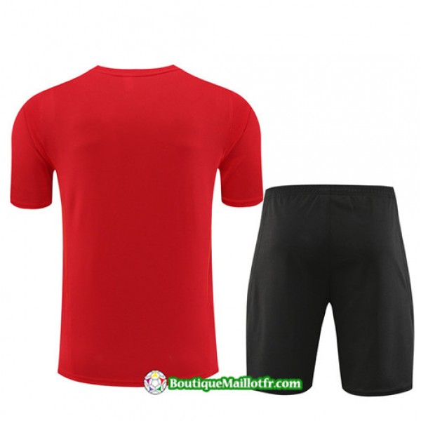 Boutiquemaillotfr 0029 Maillot Kit Entraînement Arsenal Enfant Training 2023 2024 Rouge