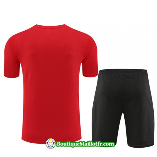 Boutiquemaillotfr 0039 Maillot Kit Entraînement Arsenal Training 2023 2024 Rouge