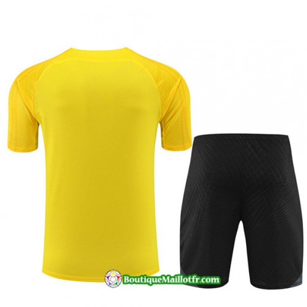 Boutiquemaillotfr 0052 Maillot Kit Entraînement Chine Enfant Training 2023 2024 Jaune