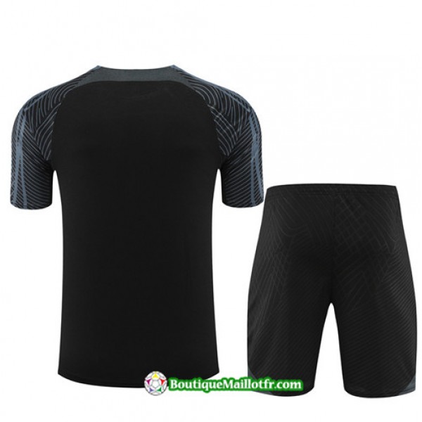 Boutiquemaillotfr 0053 Maillot Kit Entraînement Chine Enfant Training 2023 2024 Noir