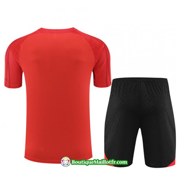 Boutiquemaillotfr 0055 Maillot Kit Entraînement Chine Enfant Training 2023 2024 Rouge