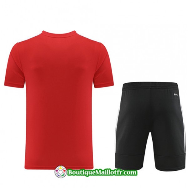 Boutiquemaillotfr 0071 Maillot Kit Entraînement Adidas Training 2023 2024 Rouge