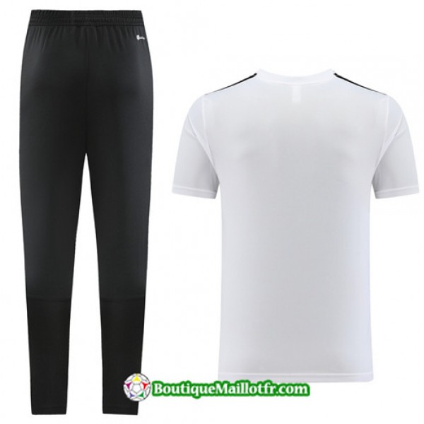 Boutiquemaillotfr 0079 Maillot Kit Entraînement Adidas Training 2023 2024 Blanc