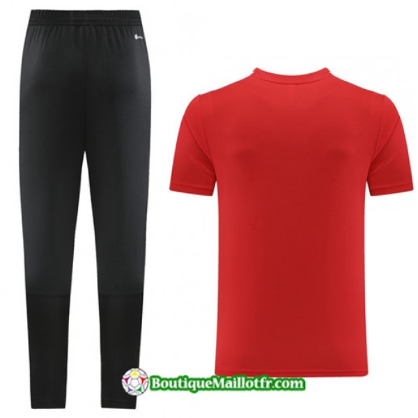 Boutiquemaillotfr 0094 Maillot Kit Entraînement Adidas Training 2023 2024 Rouge