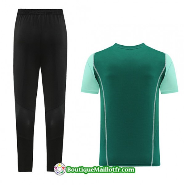 Boutiquemaillotfr 0095 Maillot Kit Entraînement Adidas Training 2023 2024 Vert