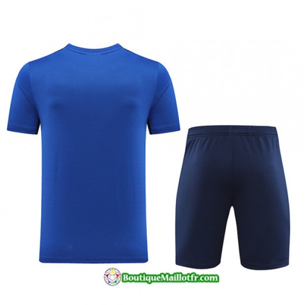 Boutiquemaillotfr 0100 Maillot Kit Entraînement Nike Training 2023 2024 Bleu