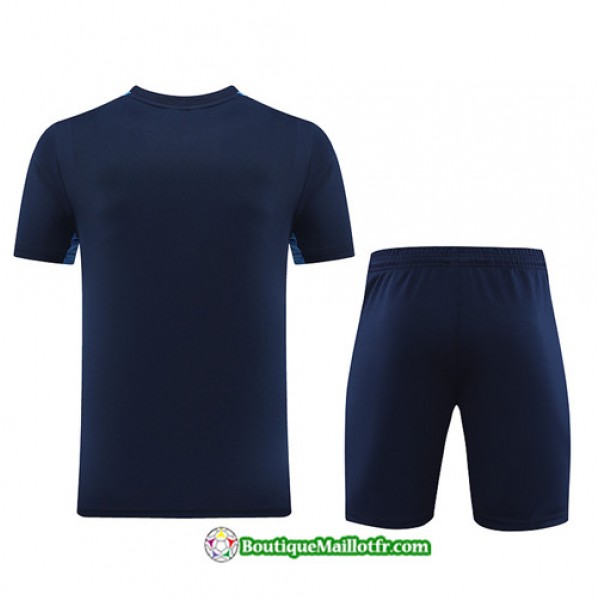 Boutiquemaillotfr 0101 Maillot Kit Entraînement Nike Training 2023 2024 Bleu