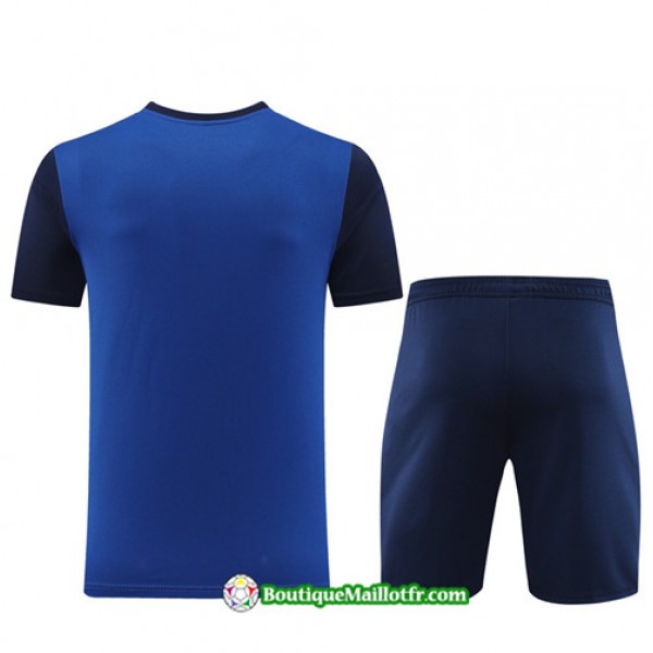 Boutiquemaillotfr 0102 Maillot Kit Entraînement Nike Training 2023 2024 Bleu