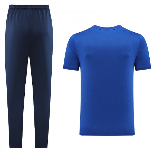 Boutiquemaillotfr 0111 Maillot Kit Entraînement Nike Training 2023 2024 Bleu