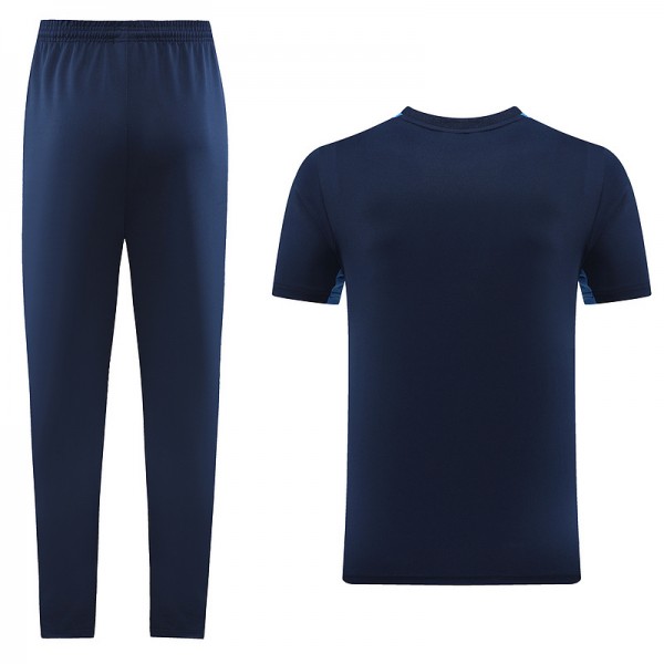 Boutiquemaillotfr 0112 Maillot Kit Entraînement Nike Training 2023 2024 Bleu