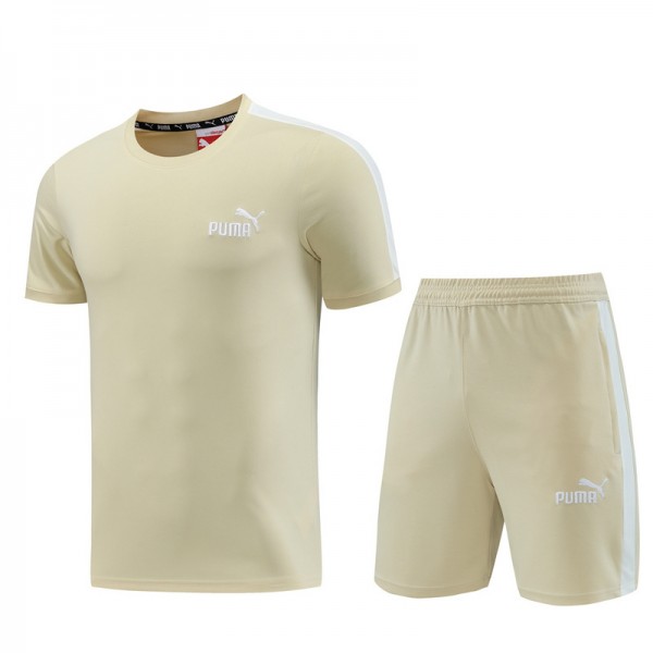 Boutiquemaillotfr 0120 Maillot Kit Entraînement Puma Training 2023 2024 Jaune