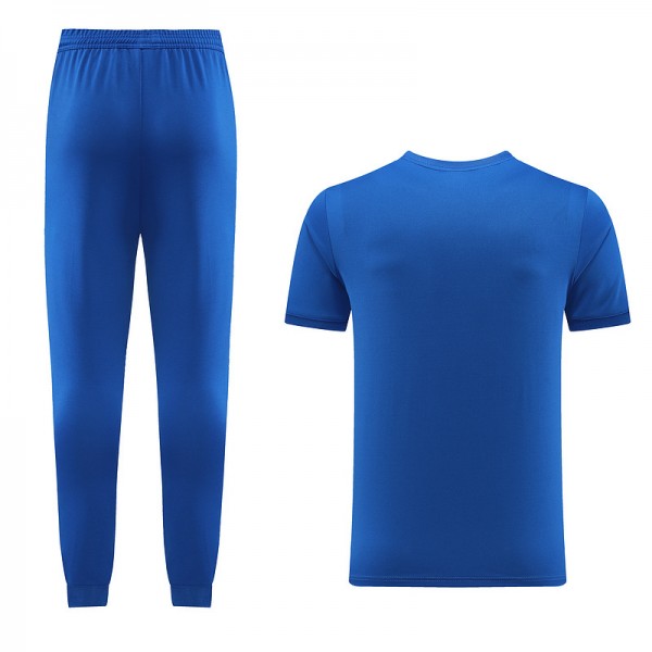 Boutiquemaillotfr 0129 Maillot Kit Entraînement Puma Training 2023 2024 Bleu