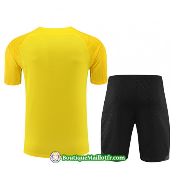 Boutiquemaillotfr 0140 Maillot Kit Entraînement Chine Training 2023 2024 Jaune