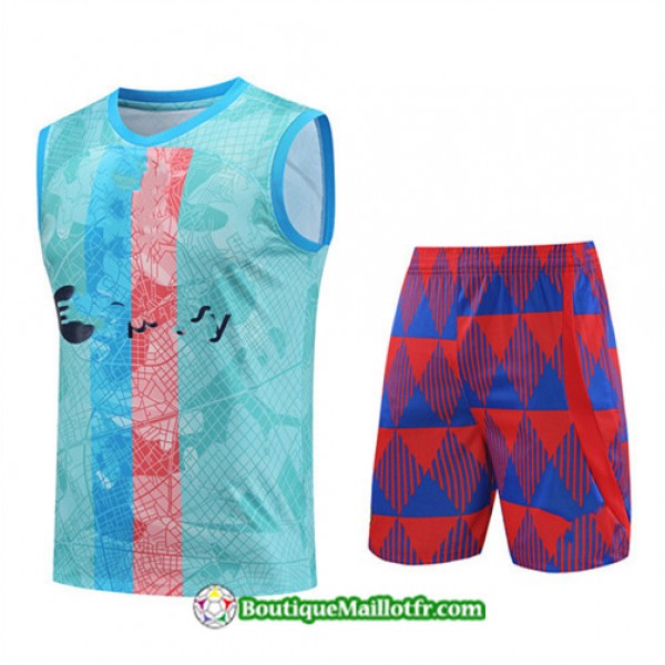 Boutiquemaillotfr 0167 Maillot Kit Entraînement B...