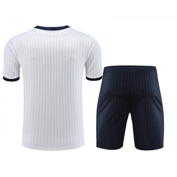 Boutiquemaillotfr 0390 Maillot Kit Entraînement Real Madrid Training 2023 2024 Blanc