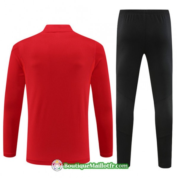 Boutiquemaillotfr 0492 Survetement Arsenal 2023 2024 Rouge