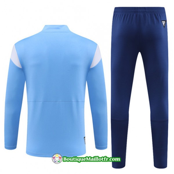 Boutiquemaillotfr 0665 Survetement Manchester City 2023 2024 Bleu