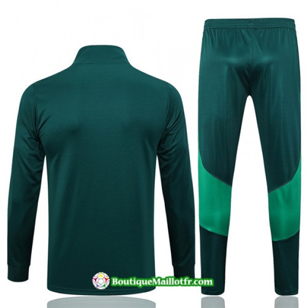 Boutiquemaillotfr 0736 Veste Survetement Mexique 2023 2024 Vert Foncé