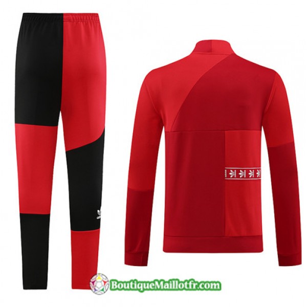 Boutiquemaillotfr 0793 Veste Survetement Adidas 2023 2024 Rouge