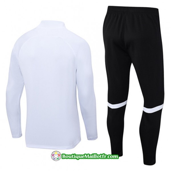 Boutiquemaillotfr 0816 Survetement Nike 2023 2024 Blanc