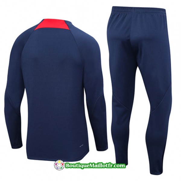 Boutiquemaillotfr 0821 Survetement Nike 2023 2024 Bleu