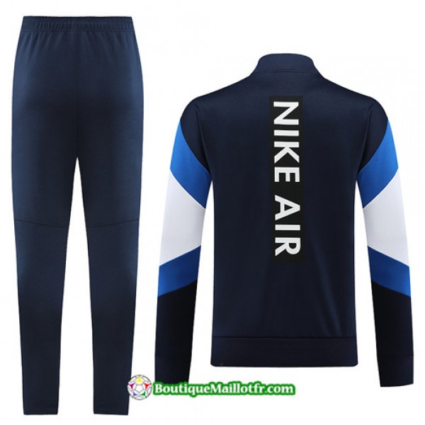 Boutiquemaillotfr 0836 Veste Survetement Nike 2023 2024 Bleu