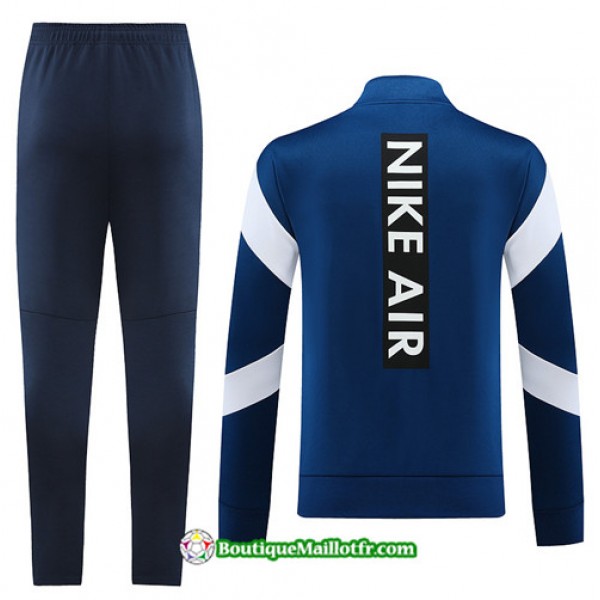 Boutiquemaillotfr 0838 Veste Survetement Nike 2023 2024 Bleu