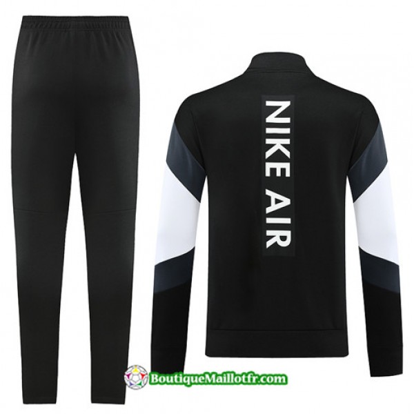 Boutiquemaillotfr 0847 Veste Survetement Nike 2023 2024 Noir