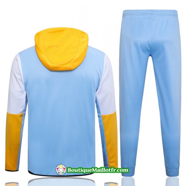 Boutiquemaillotfr 0859 Veste Survetement Nike à Capuche 2023 2024 Bleu