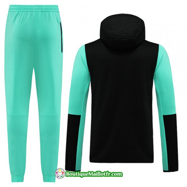 Boutiquemaillotfr 0890 Veste Survetement Nike à Capuche 2023 2024 Vert