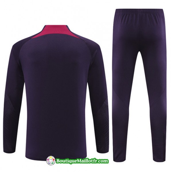 Boutiquemaillotfr 0911 Survetement Paris Saint Germain Enfant 2023 2024 Violet