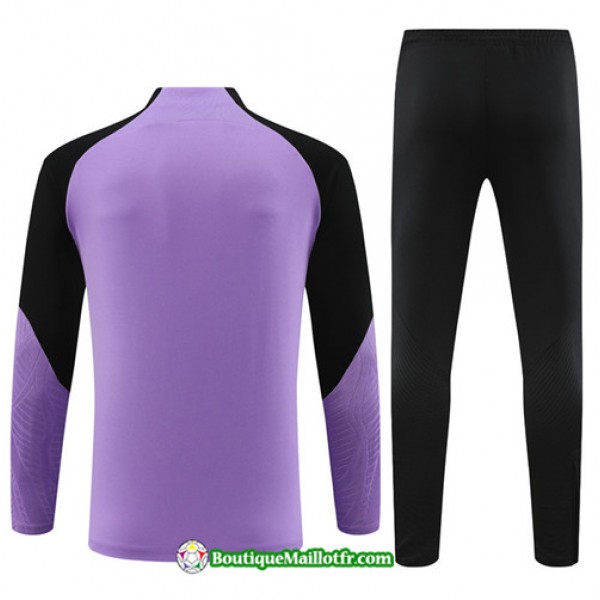 Boutiquemaillotfr 0955 Survetement Paris Saint Germain 2023 2024 Violet