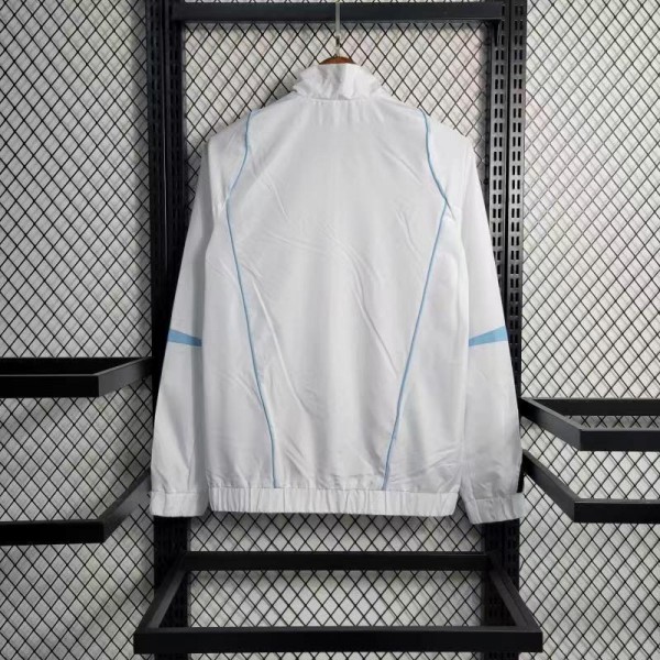 Boutiquemaillotfr 1056 Veste Coupe Vent Arsenal 2023 2024 Blanc