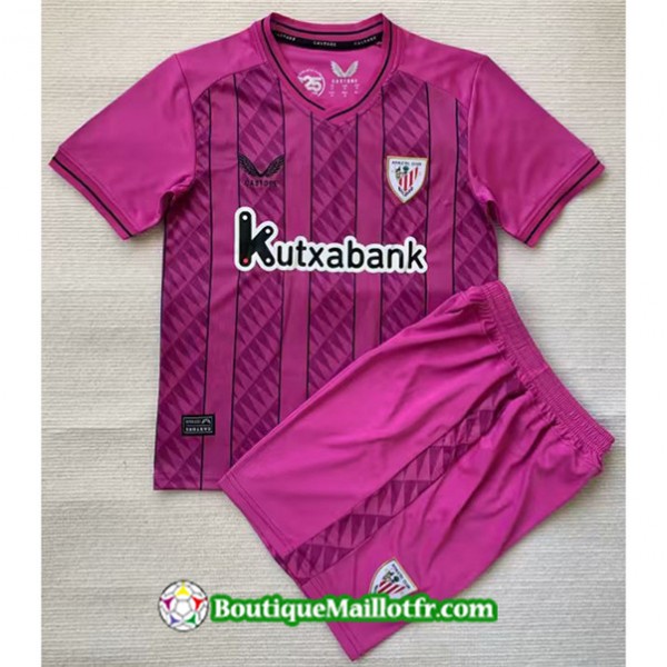 Maillot Athletic Bilbao Enfant 2023 Gardien De But Rose