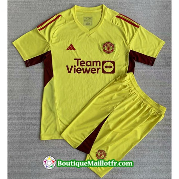 Maillot Manchester United Enfant 2023 Gardien De B...