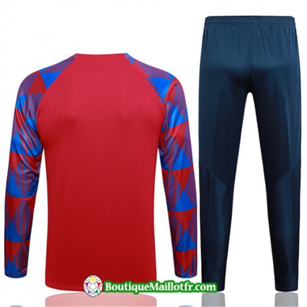 Maillot Survetement Barcelone 2023 Rouge