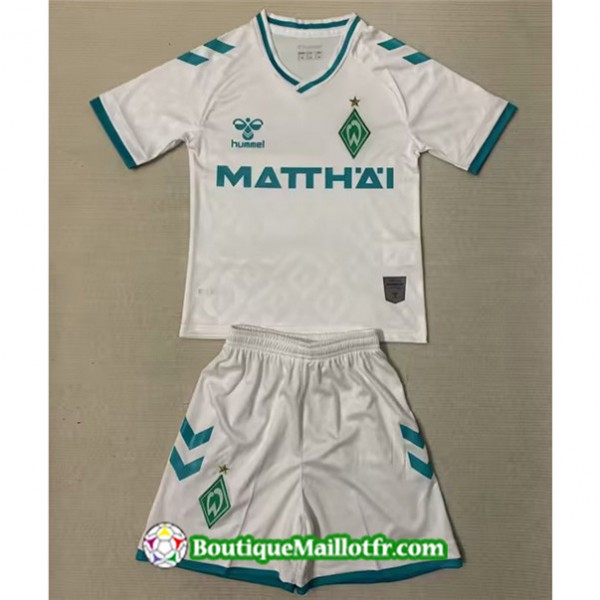 Maillot Werder Bremen Enfant 2023 Exterieur