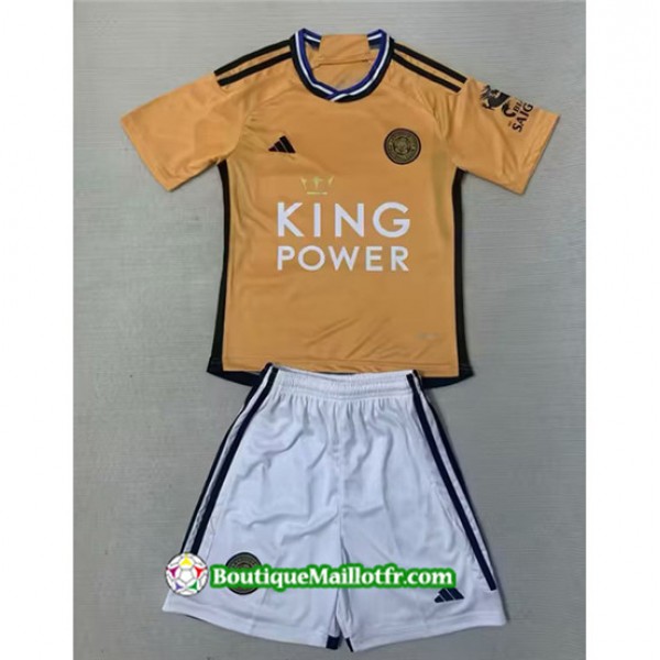 Maillot Leicester City Enfant 2023 2024 Third