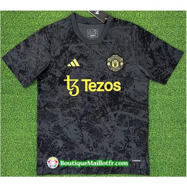 Maillot Manchester United 2023 2024 Rose/noir/gris