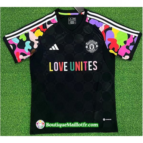 Maillot Manchester United 2023 2024 Pre Match Trai...