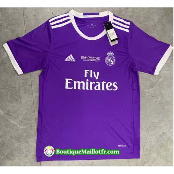 Maillot Real Madrid Retro 2016 17 Exterieur