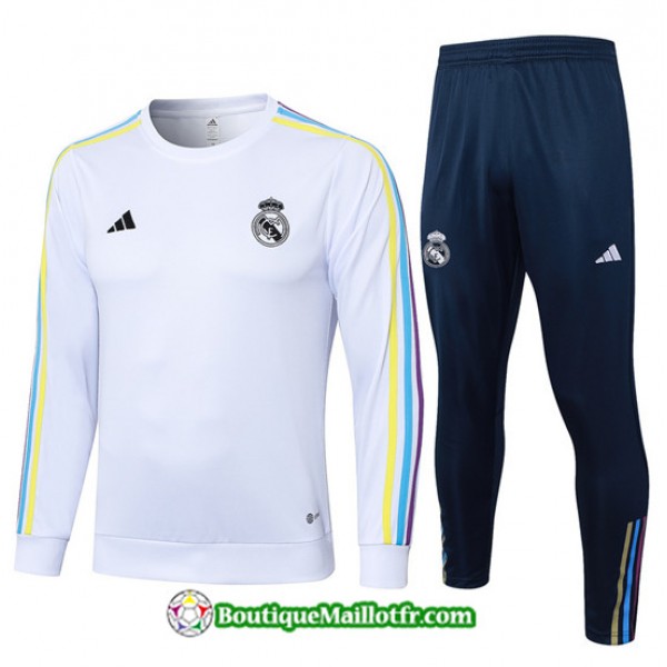 Survetement Real Madrid 2023 2024 Blanc