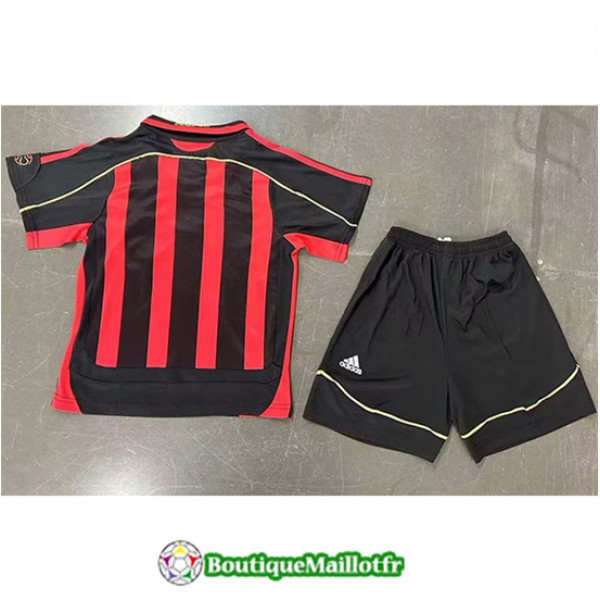 Maillot Ac Milan Enfant Retro 2007 08 Domicile